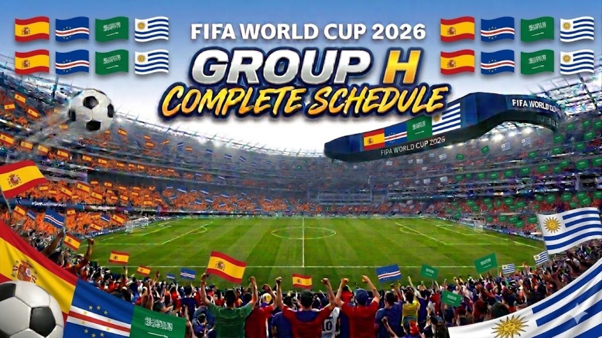 FIFA World Cup 2026: Group H Complete Schedule