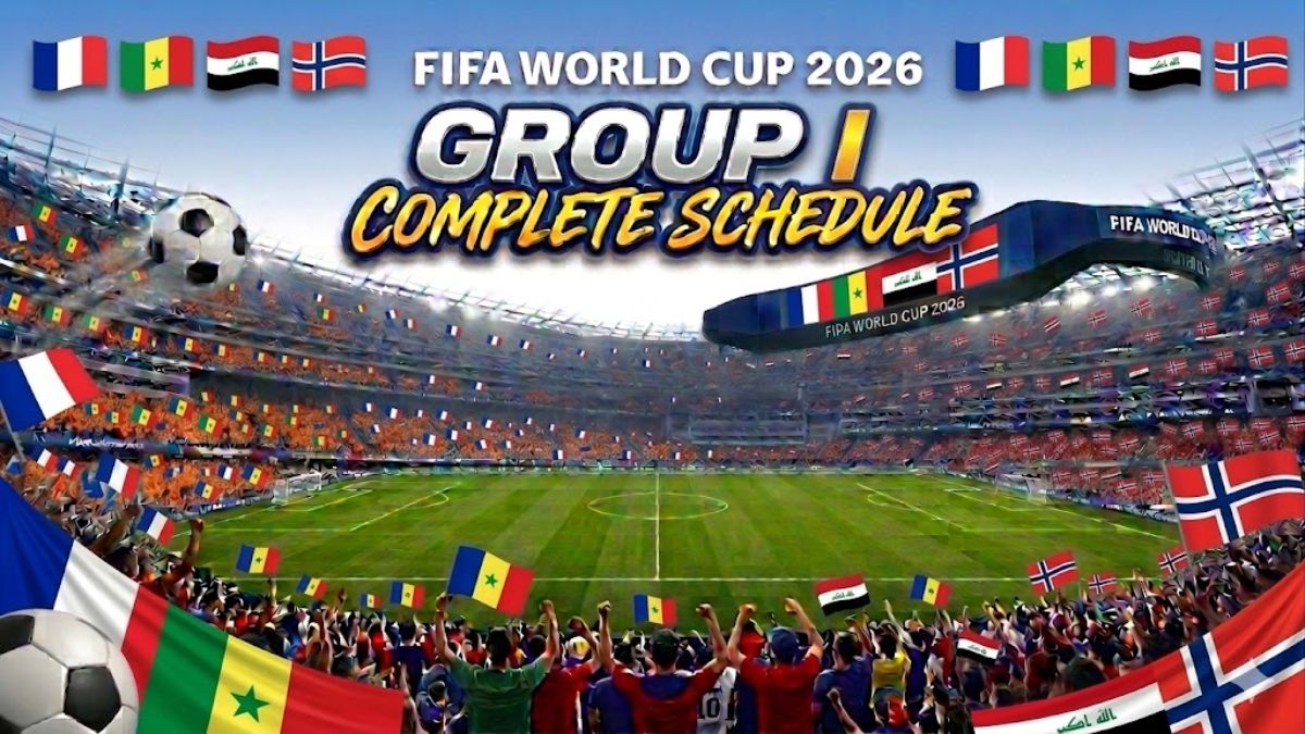 FIFA World Cup 2026: Group I Complete Schedule