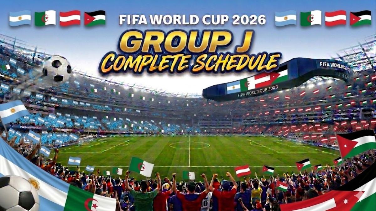 FIFA World Cup 2026: Group J Complete Schedule