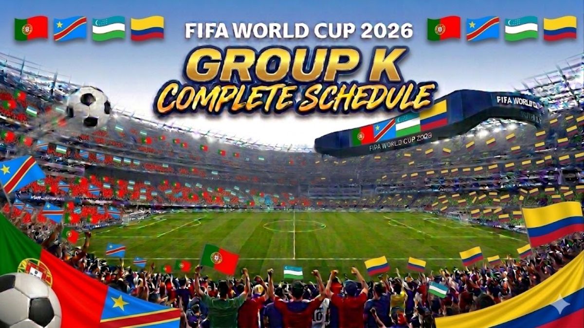 FIFA World Cup 2026: Group K Complete Schedule
