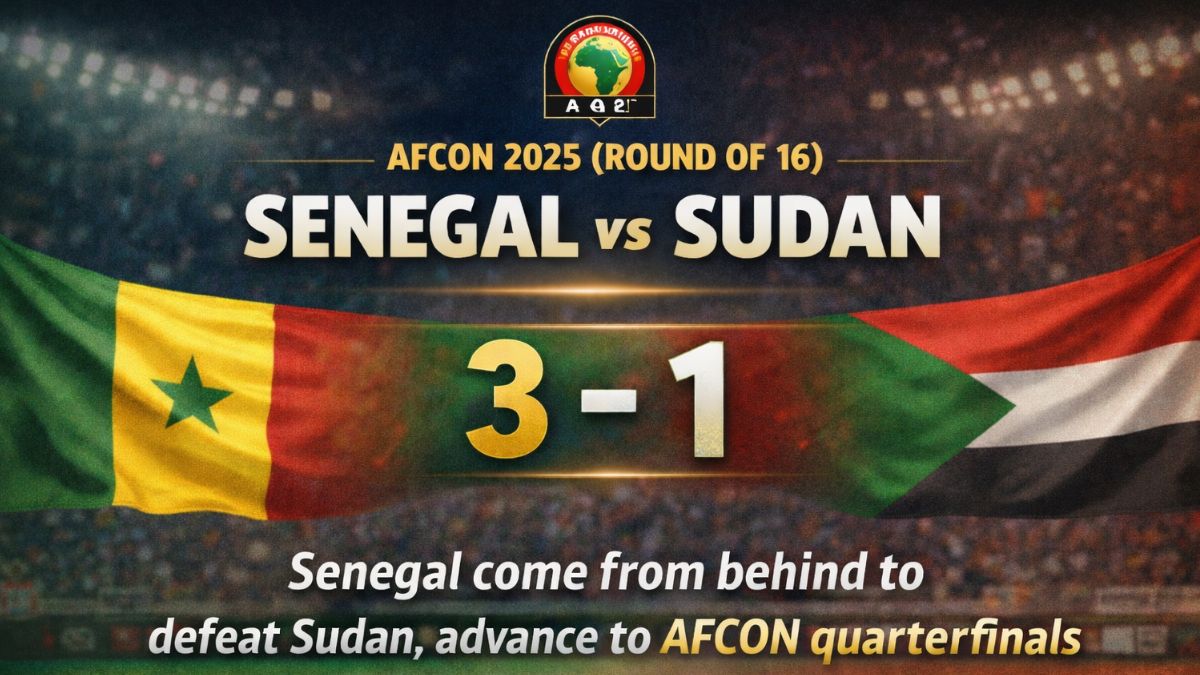 AFCON 2025 (Round of 16): Senegal vs Sudan – Match Analysis