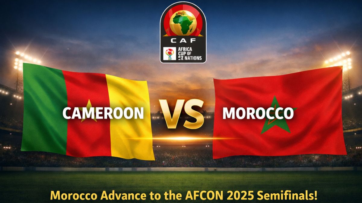 AFCON 2025 (Quarterfinal): Cameroon vs Morocco – Match Analysis, Key Stats