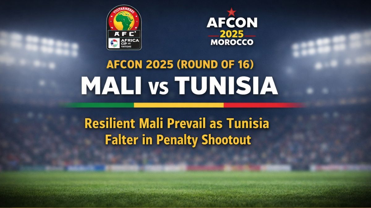 AFCON 2025 (Round of 16): Mali vs Tunisia – 10-Man Mali Dramatically Advance on Penalties