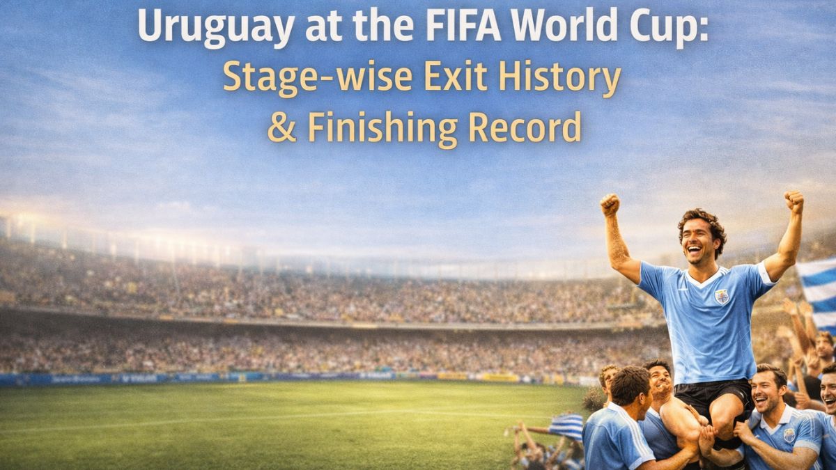 Uruguay FIFA World Cup records graphic