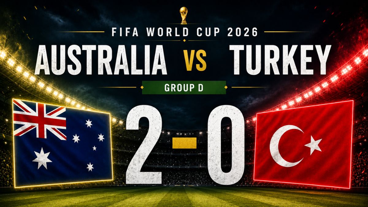 Australia vs Turkey: Group D of FIFA World Cup 2026