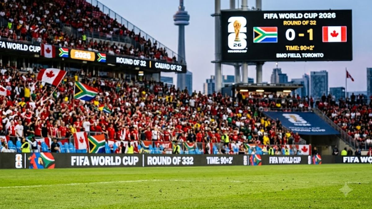 Canada vs South Africa: Eustáquio Late Goal Sends Canada to Round of 16