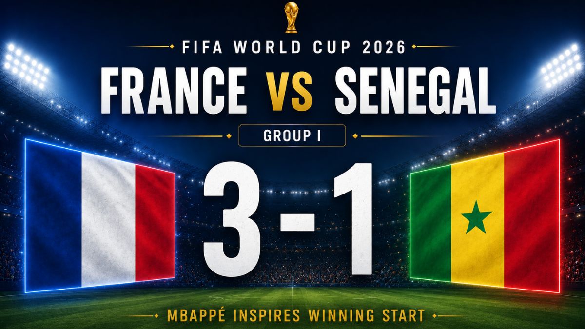 France vs Senegal: FIFA World Cup 2026 (Group I)