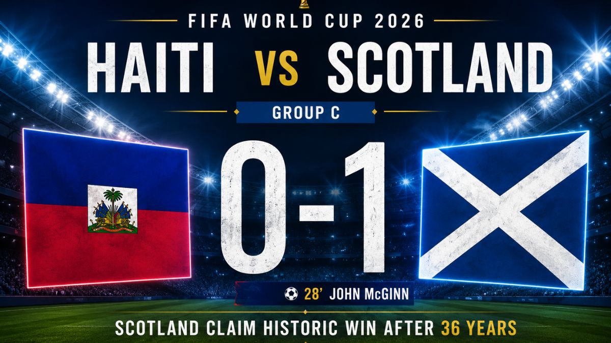 Haiti vs Scotland - Group C of FIFA World Cup 2026
