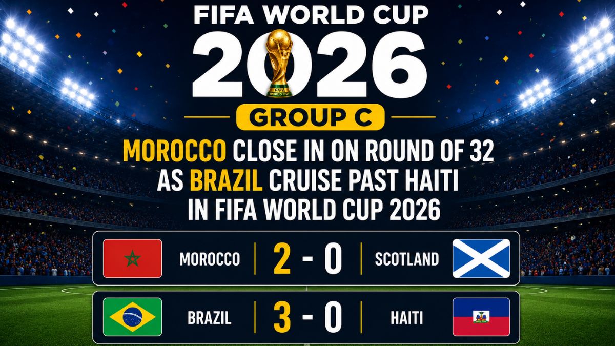 Morocco Close in on Round of 32 as Brazil Cruise Past Haiti in FIFA World Cup 2026 Group C