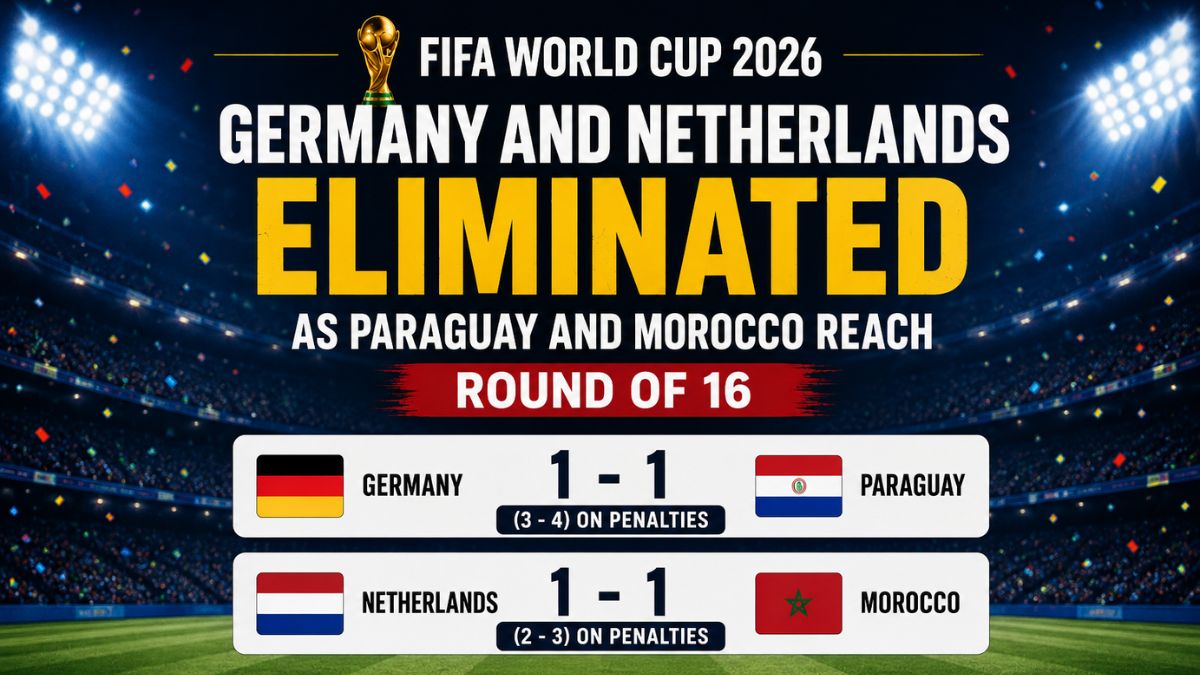 Germany and Netherlands Eliminated as Paraguay and Morocco Reach FIFA World Cup 2026 Round of 16