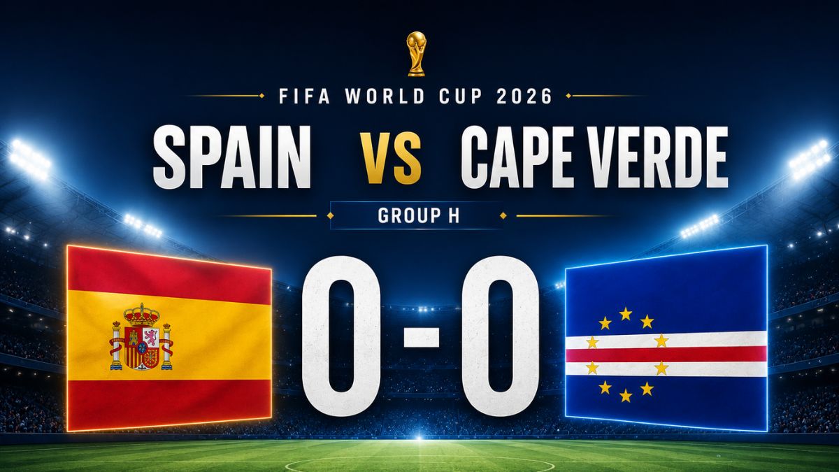 Spain vs Cape Verde - Group H of FIFA World Cup 2026