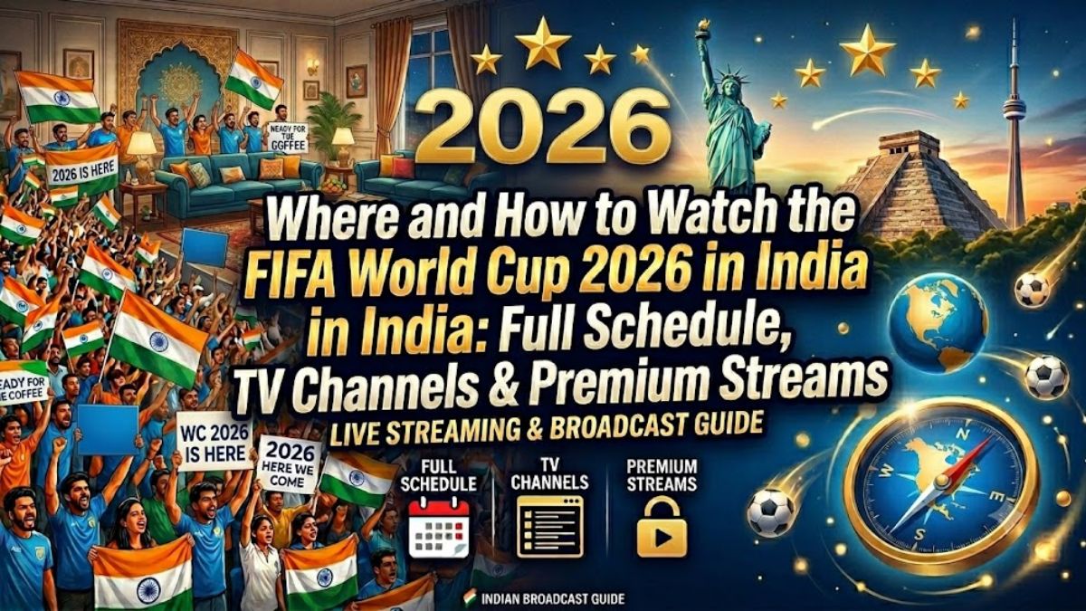 Watch World Cup 2026 in India.