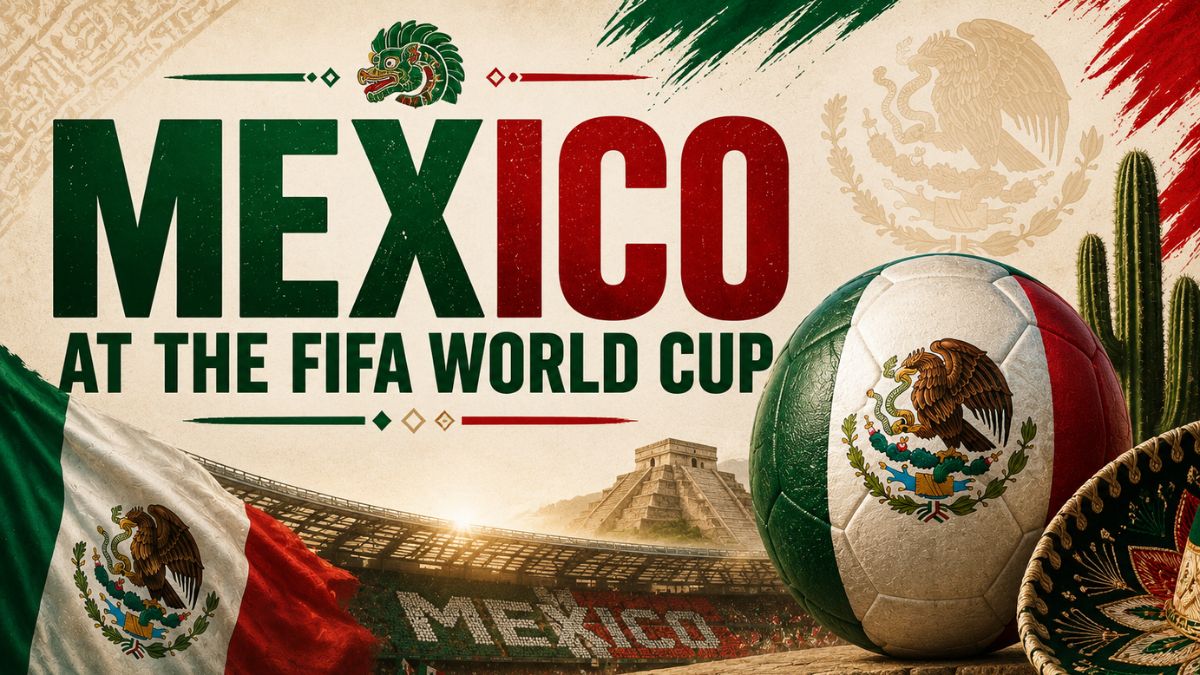 Mexico FIFA World Cup records showing World Cup history, best performance, appearances, stage-wise finishes, and overall statistics.