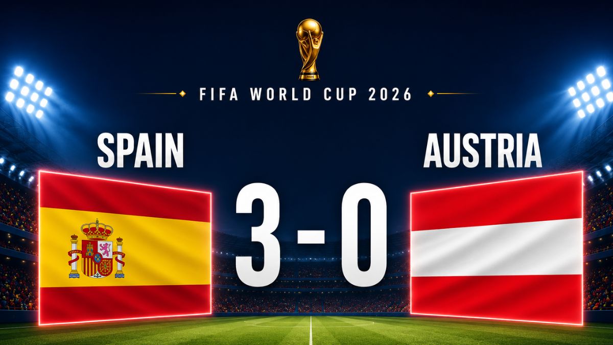 Spain vs Austria FIFA World Cup 2026 Round of 32 featured image